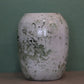 Green terracotta marble paint large planter